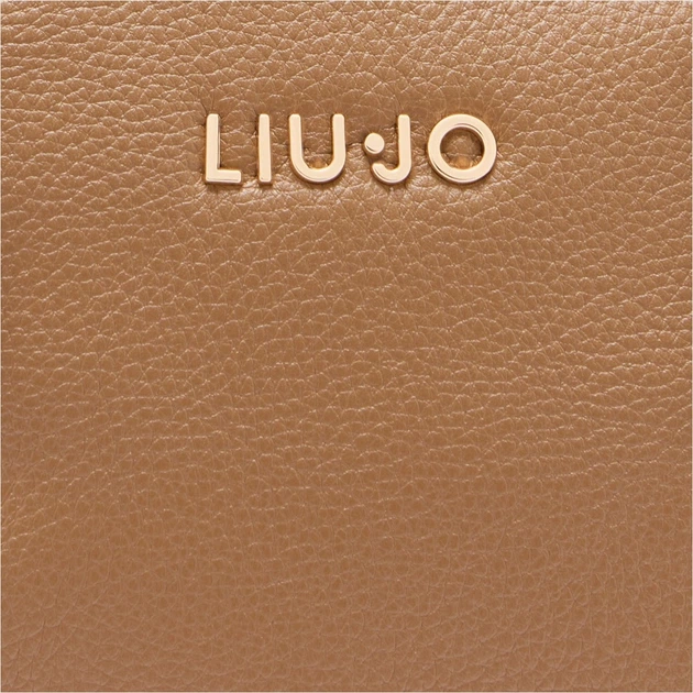 Сумка крос-боді через плече жіноча зі штучної шкіри середня Liu Jo AF5028E0058 81140 Бежева (800070345527) - зображення 7