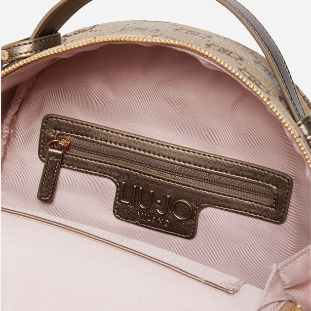 Рюкзак жіночий зі штучної шкіри Liu Jo AF4193E0668 61406 Сірий (800070327310) - зображення 7