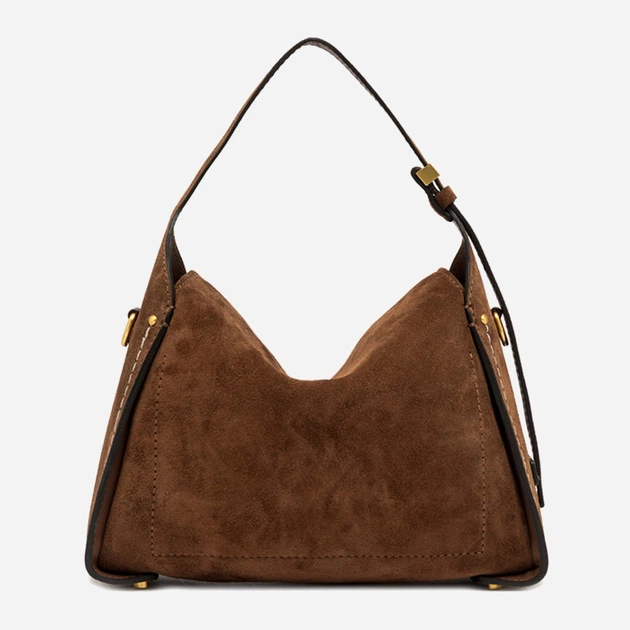 Torebka crossbody damska zamszowa Gianni Chiarini Penelope BS 12041 CM-PL 099 Brązowa (800070345725) - obraz 1