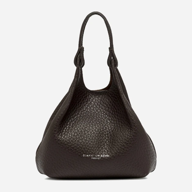 Сумка крос-боді через плече жіноча з натуральної шкіри маленька Gianni Chiarini Dua BS 9718 RNGDBL 14064 Темно-коричнева (800070345741) - зображення 3