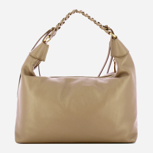 Сумка крос-боді через плече жіноча з натуральної шкіри середня Coccinelle Rhea E1EDF130180 N59 Сіра (800070350976) - зображення 2