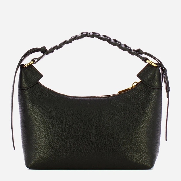 Torebka crossbody damska ze skóry naturalnej mała Coccinelle Rhea E1EDF130380 001 Czarna (800070350975) - obraz 2