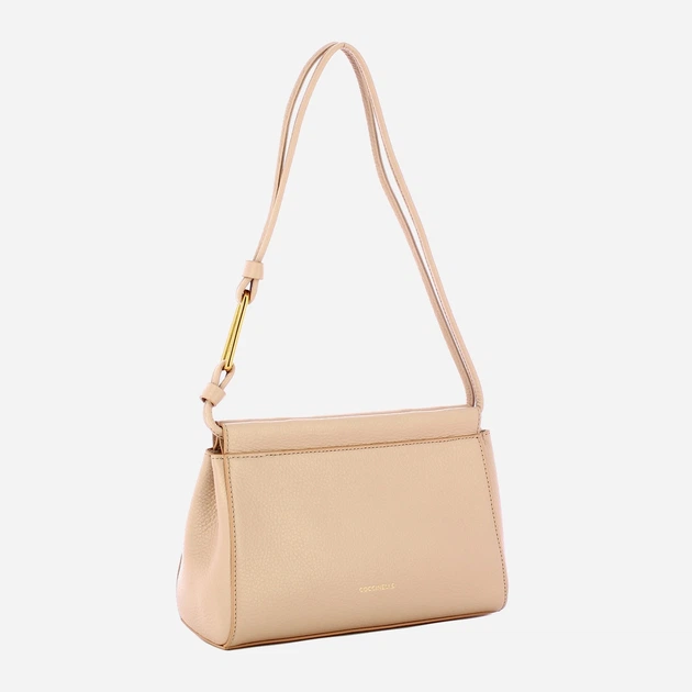 Сумка жіноча з натуральної шкіри маленька Coccinelle Coccinelleemily E5EJJ520180 N12 Бежева (800070350900) - зображення 3