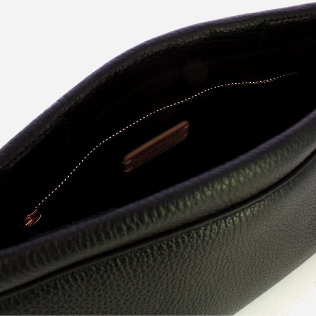 Сумка жіноча з натуральної шкіри маленька Coccinelle Coccinelleemily E5EJJ520180 001 Чорна (800070350899) - зображення 4