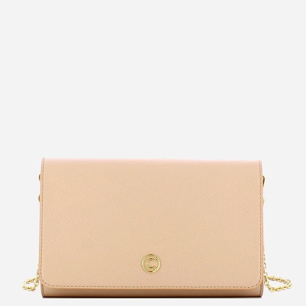 Сумка клатч жіноча з натуральної шкіри маленька Coccinelle Gemma E1EME190180 N12 Бежева (800070350913) - зображення 1