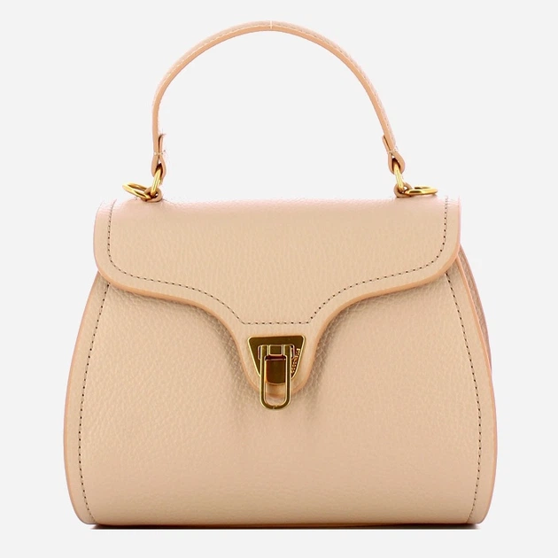 Сумка крос-боді через плече жіноча з натуральної шкіри маленька Coccinelle Marvin E1EPK550180 N12 Рожева (800070350964) - зображення 1