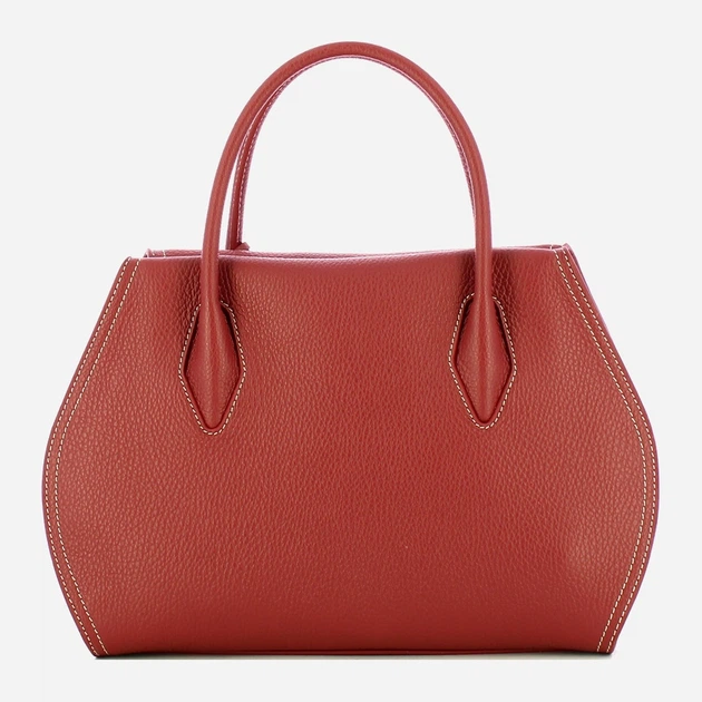 Сумка крос-боді через плече жіноча з натуральної шкіри середня Coccinelle Coccinellelord E1EUF180160 R31 Червона (800070350953) - зображення 2