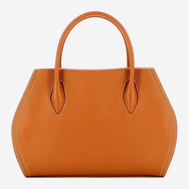 Сумка крос-боді через плече жіноча з натуральної шкіри середня Coccinelle Coccinellelord E1EUF180160 W97 Коричнева (800070350955) - зображення 2