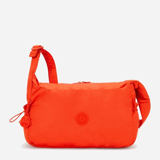 Сумка крос-боді через плече жіноча тканинна велика Kipling Gwyn KPKI58237EG1001 Оранжева (800070347145) - зображення 1