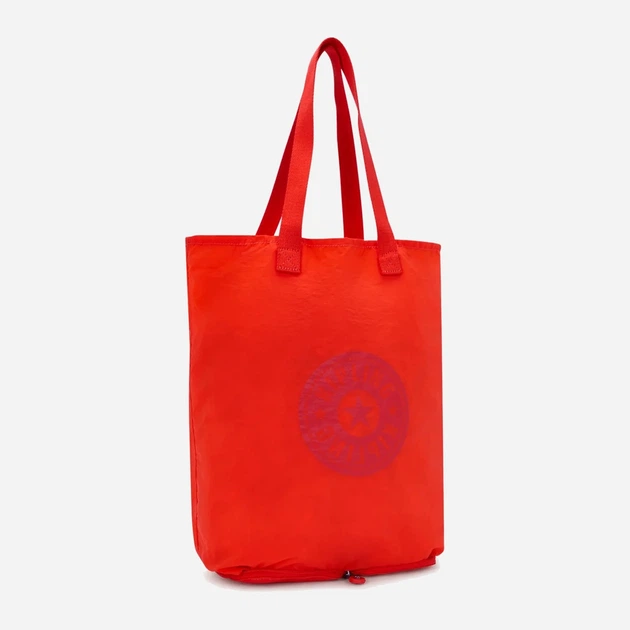 Сумка шопер жіноча тканинна Kipling Hip Hurray KPKI1572SP11001 Оранжева (800070347093) - зображення 4