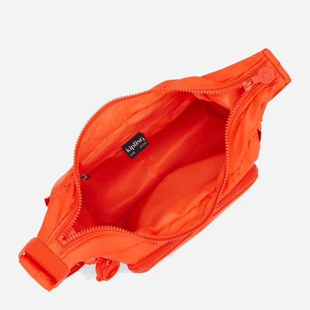 Сумка крос-боді через плече жіноча тканинна середня Kipling Gabb KPKI69317EG1001 Оранжева (800070347149) - зображення 5