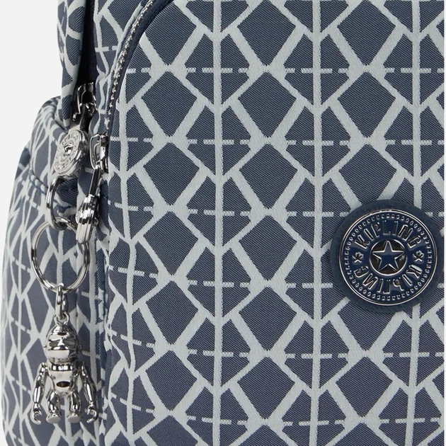 Рюкзак жіночий зі штучної шкіри Kipling Delia KPKI80358DM1001 Синій (800070345085) - зображення 6