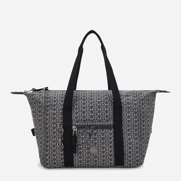 Сумка шопер жіноча тканинна Kipling Casual Art KPKI80943HW1001 Сіра (800070345077) - зображення 1