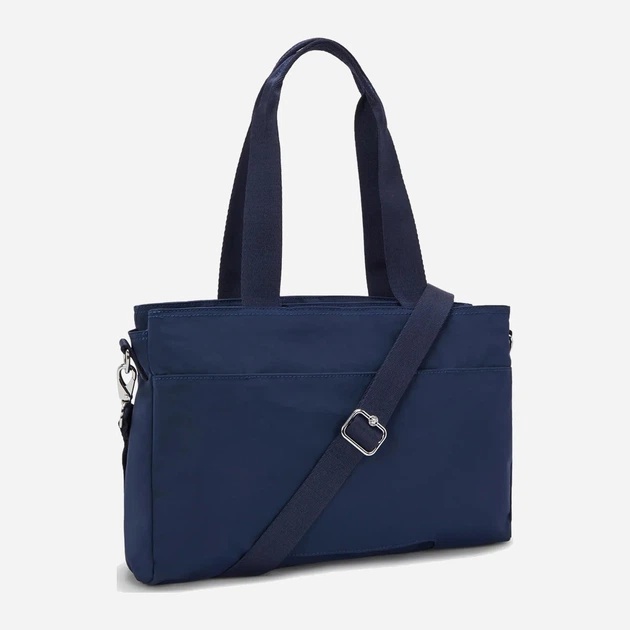 Сумка крос-боді через плече жіноча зі штучної шкіри велика Kipling Elysia KPKI80683HK1001 Синя (800070345079) - зображення 3