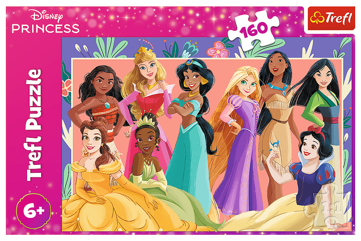 Пазл Trefl Disney Princess Справжні принцеси 160 деталей 15427 (5900511154276) - зображення 2
