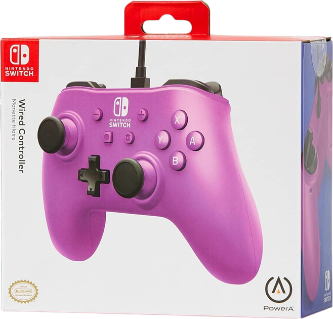 Контролер PowerA Wired Controller for Nintendo Switch Grape Purple (NSGP0143-01) - зображення 8