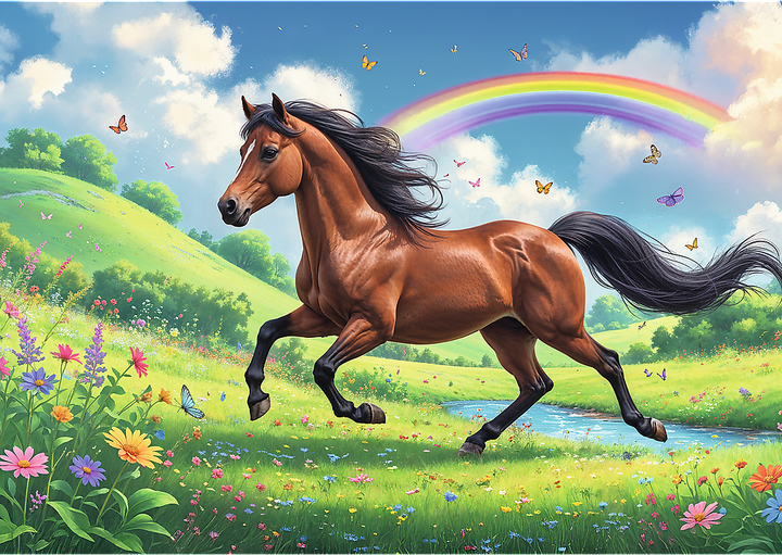 Пазл Trefl Гордий кінь 200 деталей 13355 (5900511133554) - зображення 3