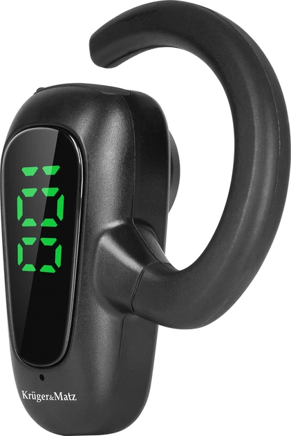 Bluetooth-гарнітура Kruger&Matz Traveler K18 Black (5901890120913) - зображення 1
