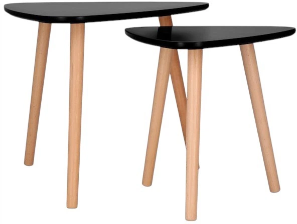 Zestaw stolików kawowych Springos HF0014 51.5 x 45 cm, 39 x 40 cm (5907719475493) - obraz 2