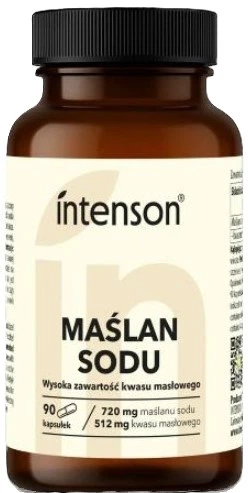 Suplement diety Intenson Maślan sodu 90 kapsułek (5905454131865) - obraz 1