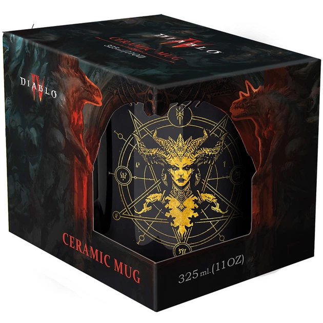 Kubek Blizzard DIABLO IV: Lilith Gold Edition 325 ml FDIMUG24BKAll0001 (5292910037961) - obraz 3