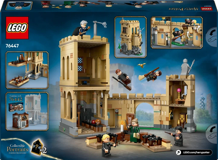 Klocki LEGO Harry Potter Zamek Hogwart: lekcje latania 651 elementów 76447 (5702017812854) - obraz 2
