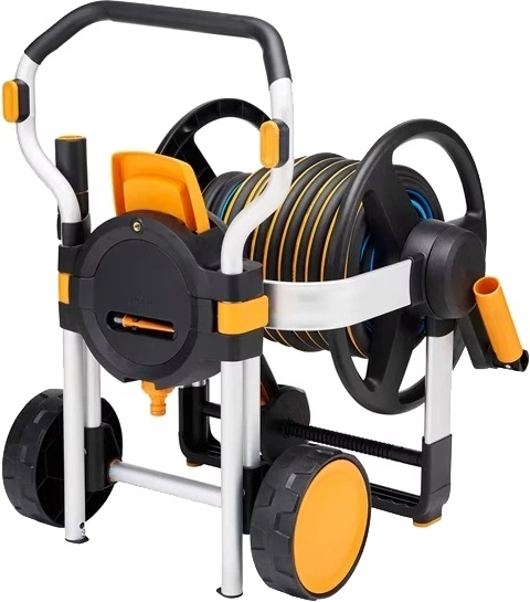 Ручна котушка Fiskars XL зі шлангом і набором аксесуарів (1062256) - зображення 4