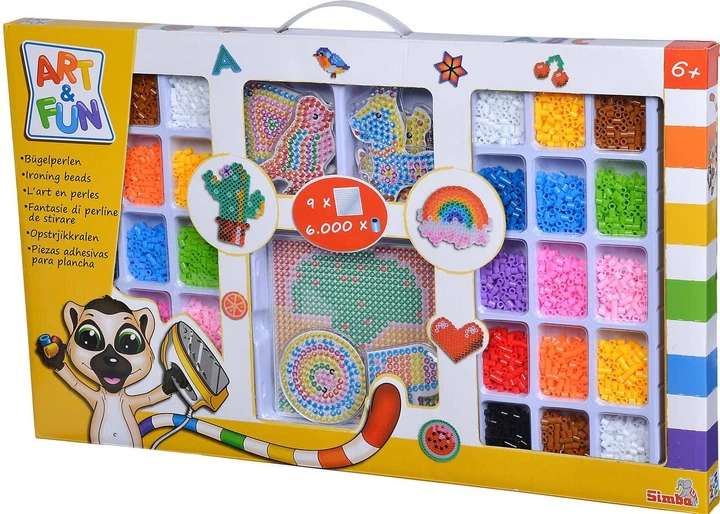 Термомозаїка Simba Toys 6000 елементів 9 трафаретів (6374147) - зображення 2