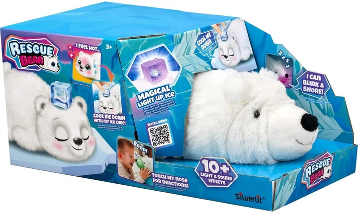 Інтерактивна м'яка іграшка Silverlit Ведмедик рятувальник SVT-88636 (4891813886365) - зображення 4