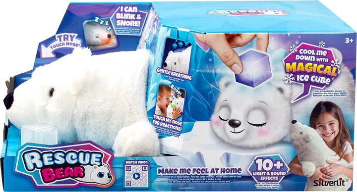 Інтерактивна м'яка іграшка Silverlit Ведмедик рятувальник SVT-88636 (4891813886365) - зображення 6