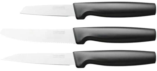Zestaw nożyków do obierania Fiskars Functional Form 3 szt 1057561 (6424002013068) - obraz 1