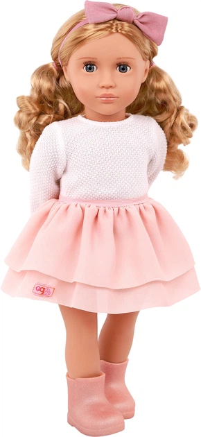 Лялька Our Generation Еффі в рожевій спідниці з воланами 46 см BD31521Z (062243489981) - зображення 3