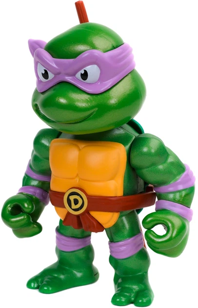 Figurka metalowa Jada Wojownicze Żółwie Ninja 4 Donatello 10 cm 253283003 (4006333071195) - obraz 2