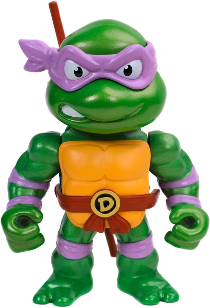 Figurka metalowa Jada Wojownicze Żółwie Ninja 4 Donatello 10 cm 253283003 (4006333071195) - obraz 3