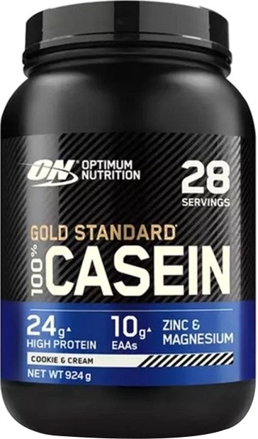Протеїн Optimum Nutrition Gold Standard 100% Casein 896 г Cookies & Cream (5060245605366) - зображення 1