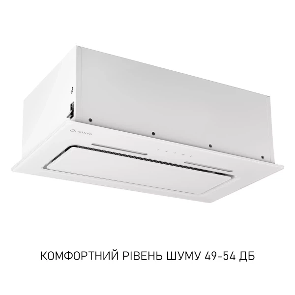Вытяжка Minola hbi 6473 wh glass 800 led Line - изображение 6
