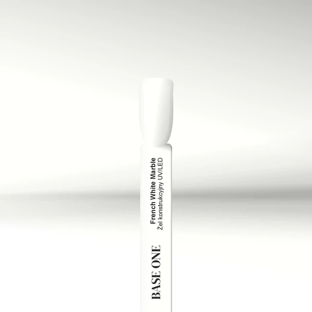 Гель для нарощування нігтів Silcare Base One French White Marble 50 г (5902560567175) - зображення 2