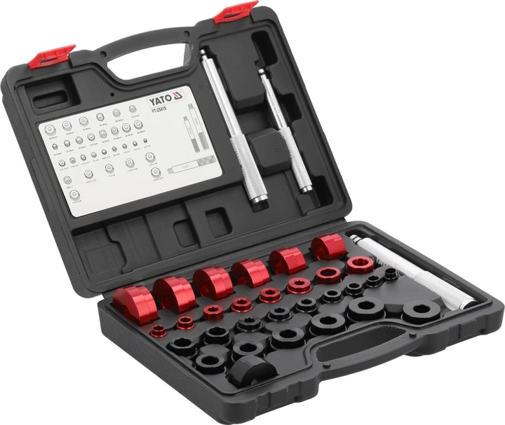 Набір інструментів YATO для встановлення підшипників та ущільнень 33 шт. (YT-25418) - зображення 4