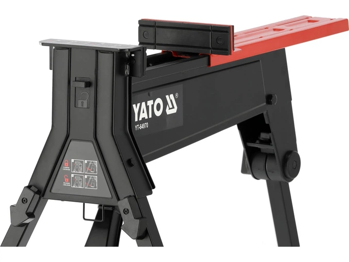 Imadło nożne mobilne YATO YT-64970 955 mm (5906083103155) - obraz 4