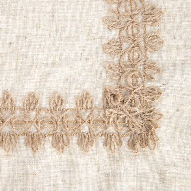 Bieżnik Homla Lintilo z jutową aplikacją 40 x 160 cm (5904183868158) - obraz 2