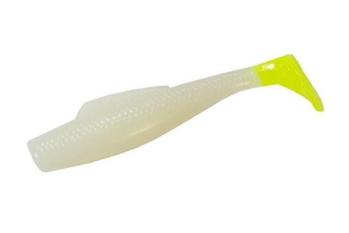 Силикон ZMan Minnowz 3" (6шт/уп), цвет: Glow/Chartreuse Tail (4321007014) - Фото 1 Силикон ZMan Minnowz 3" (6шт/уп), цвет: Glow/Chartreuse Tail (4321007014) - изображение 1