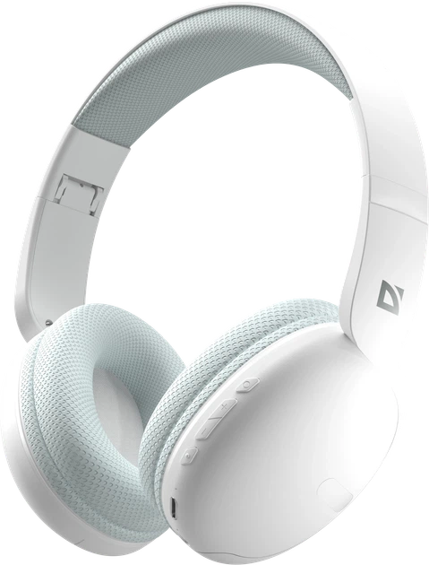Навушники Defedner FreeMotion B480 Bluetooth Білі (4745091890883) - зображення 2