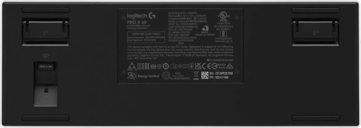 Клавіатура бездротова Logitech G PRO X 60 LIGHTSPEED Nordic GX Tactile USB/Wireless White (920-011928) - зображення 6