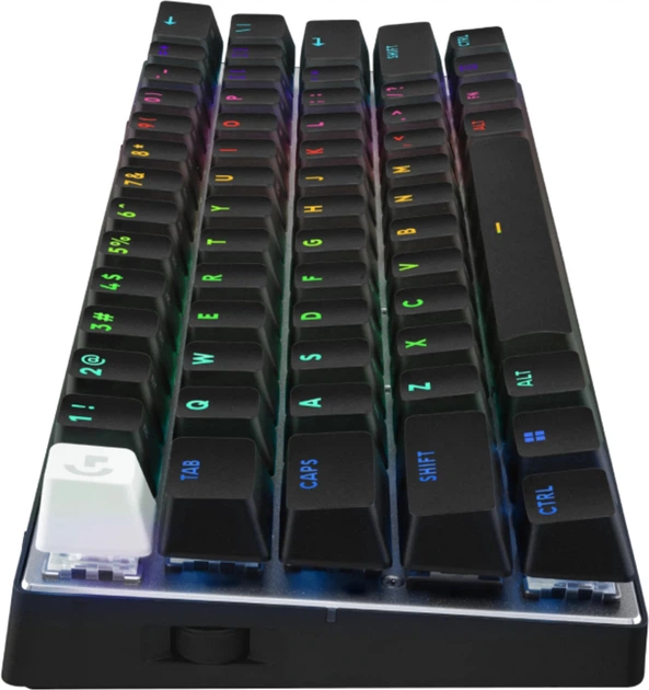 Клавіатура бездротова Logitech G PRO X 60 LIGHTSPEED Nordic GX Linear USB/Wireless Black (920-012167) - зображення 4
