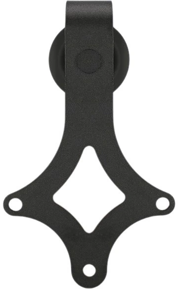 Система для розсувних дверей Springos HA5002 183 см barn door з декоративними фурнітурами, напрямна до 100 кг Чорна (5907719420363) - зображення 3