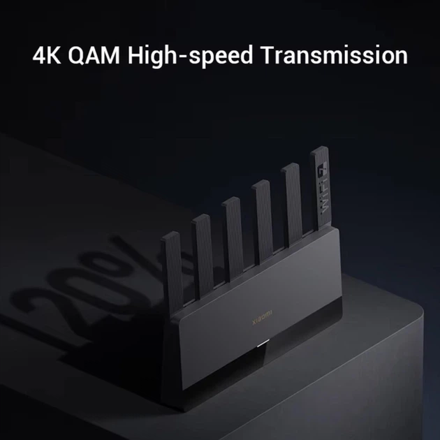 Роутер Wi-Fi-маршрутизатор Xiaomi Router BE6500 с поддержкой WiFi 7 2.4/5GHz Black - изображение 5