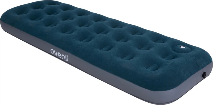 Materac dmuchany Avenli jednoosobowy z wbudowaną pompką 191x73x22 cm 24130 (6920388697125) - obraz 1