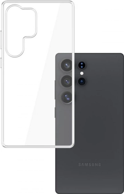 Панель 3MK Clear Case для Samsung S25 Ultra Transparent (5903108611626) - зображення 2