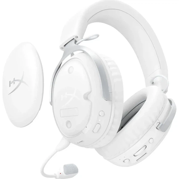 Игровые наушники HyperX Cloud III S Wireless White (AX6G1AA