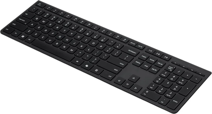 Klawiatura bezprzewodowa Lenovo Professional Wireless Rechargeable Keyboard Grey (4Y41R64545) - obraz 2